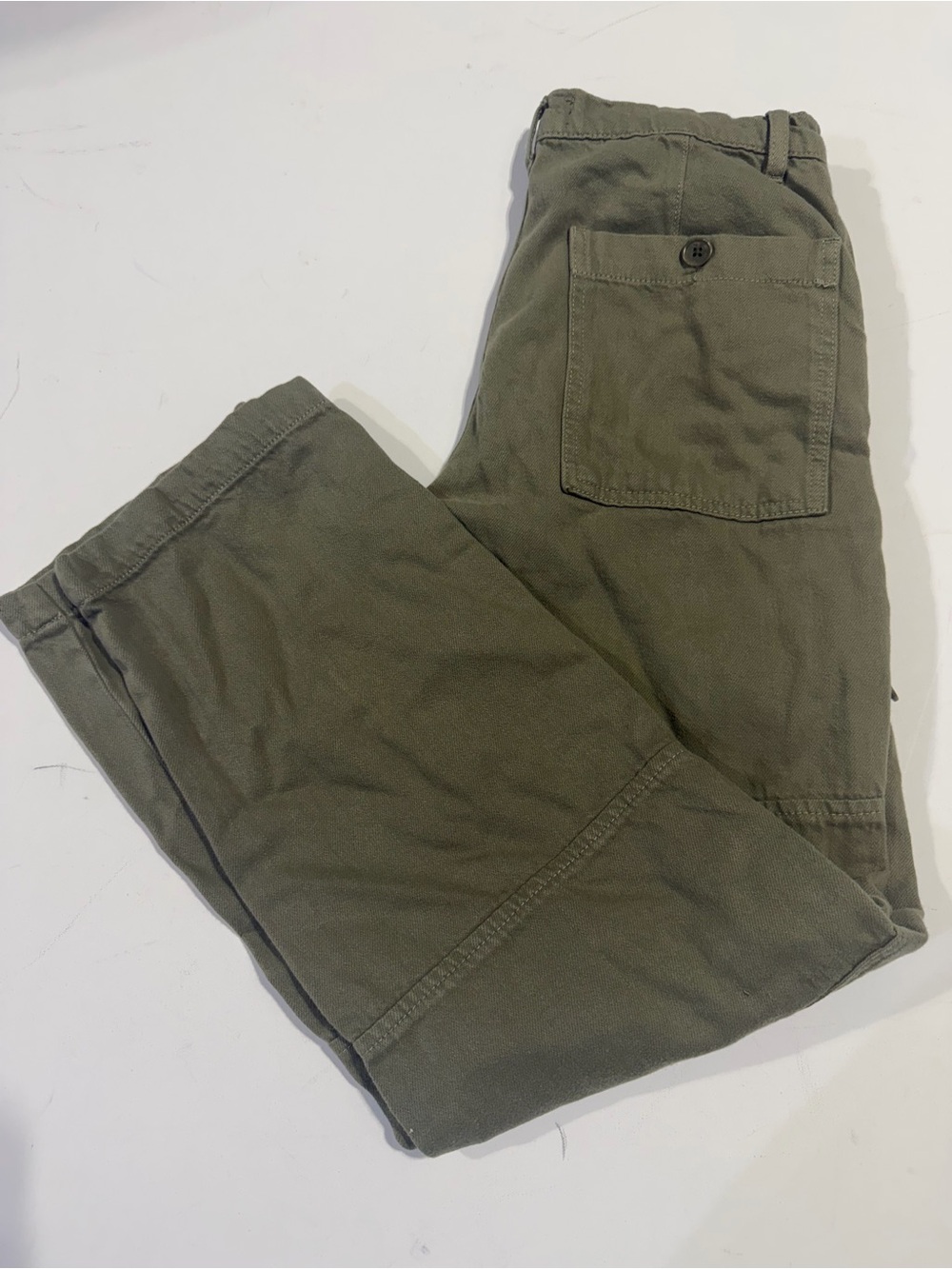 Reformation jeans Olive Green Utility Pants